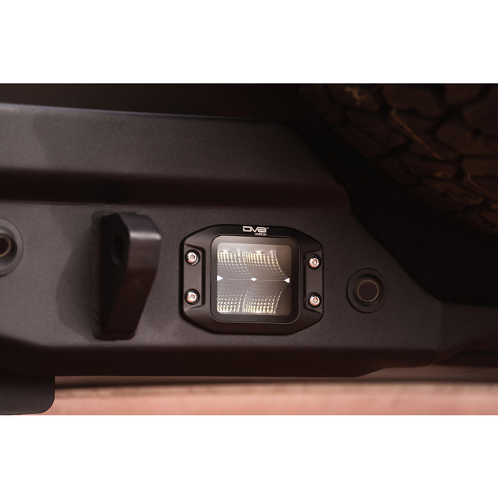 DV8 Offroad 2021-2025 Ford Bronco Fs-15 Series Rear Bumper Model RBBR-02