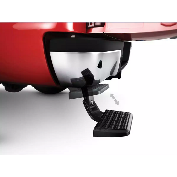 AMP Research Bedstep Flip Down Bumper Bed Step Model 75312-01A