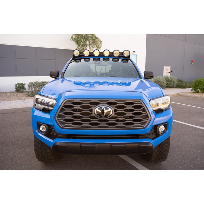 Rago Fabrication 2024+ Toyota Tacoma Roof Rack Rigid Industries Round Light Mount Model AC6706601NA