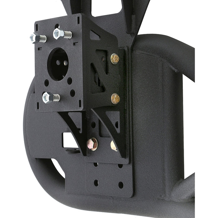 Smittybilt XRC Gen 2 Bolt-On Tire Carrier - Textured Black (07-18 JK/JKU) Model 76857