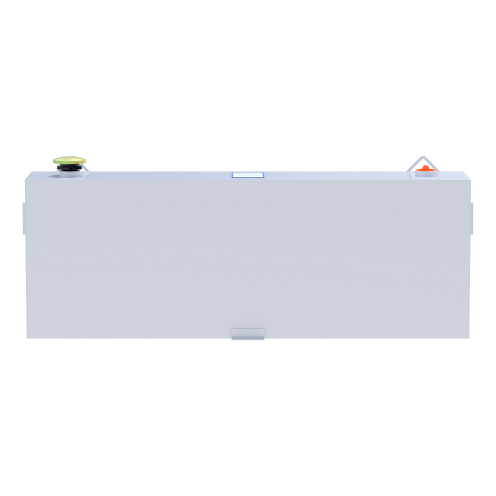 UWS White 45-Gallon Vertical Steel Transfer Tank Model ST-45-R-W