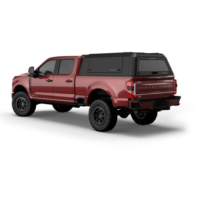 SmartCap Matte Black Truck Bed Cap EVOa Adventure Series w/ Horizontal Locks Model EA0315-MB