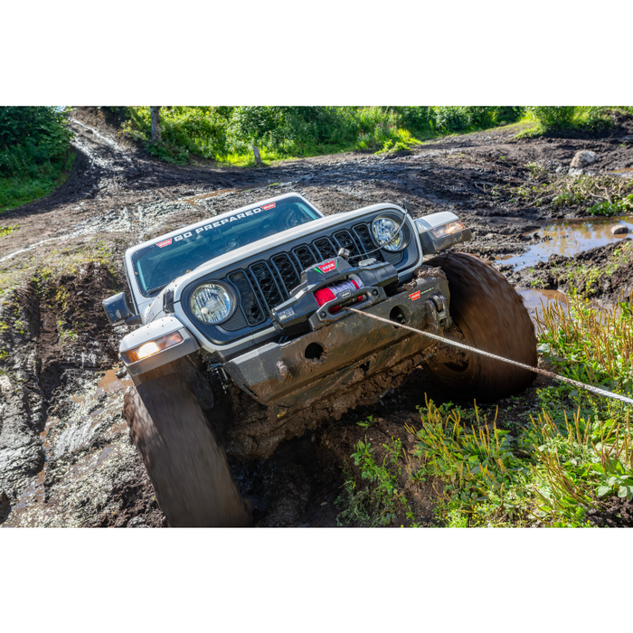 Warn WARN ZEON XP 14-S Winch 14,000 Pull Capacity With 80" Feet 3/8 Spydura Pro Synthetic Rope Model 110140