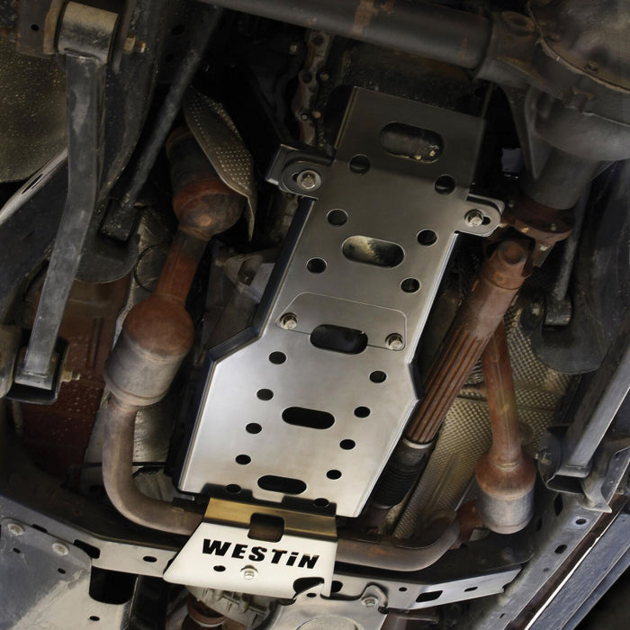 Westin Transmission Pan Skid Plate Textured Black Model 42-21125