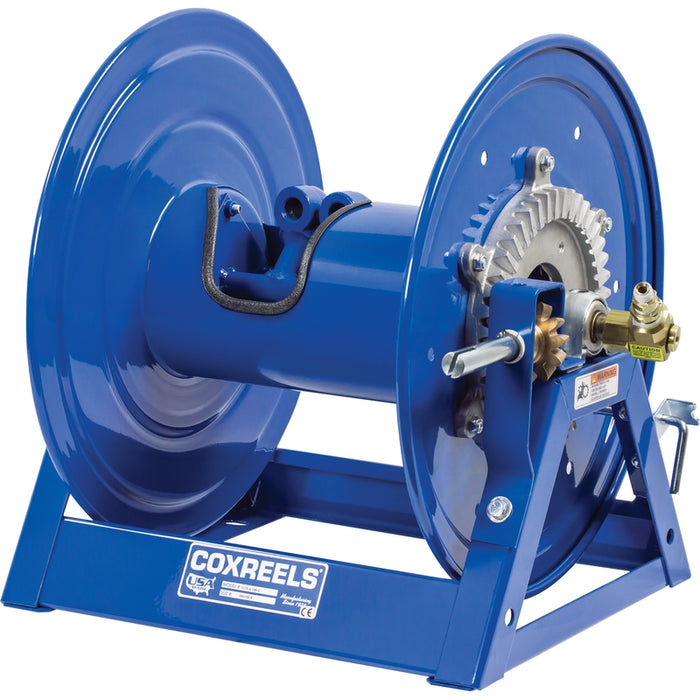 Coxreels 1275W Series Bevel Geared Hand Crank Welding Dual Hose Reel 3/8 in. x 250 ft. - No Hose Model 1275WL-3-250-C