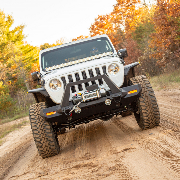 ARIES TrailChaser Jeep Wrangler JL, Gladiator Aluminum Front Bumper Center Section Model 2081004