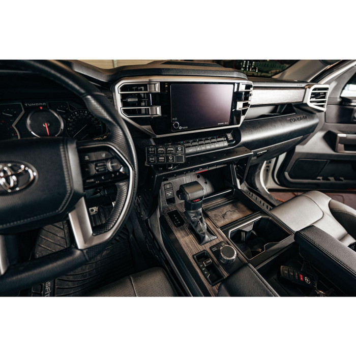 Rago Fabrication 3rd Gen Tundra Center Console & Digital Device Bridge Model R2223TTUNCCMP
