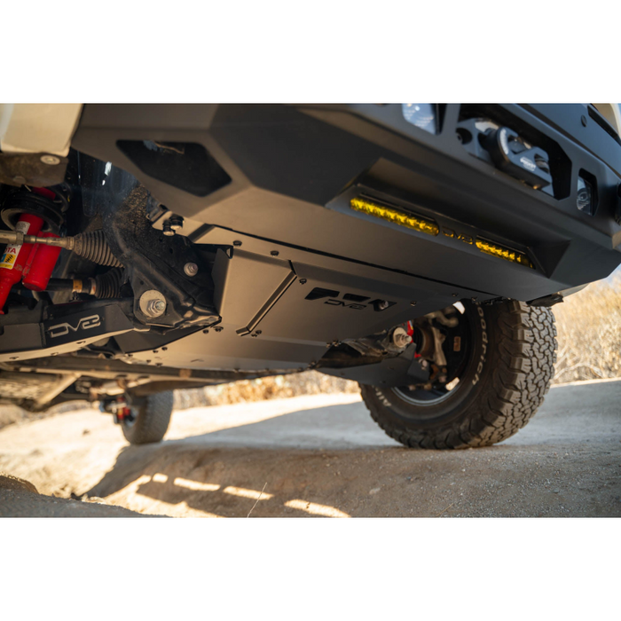 DV8 Offroad 2024-2026 Toyota Tacoma, Land Cruiser Rear Belly Skid Plate Model SPTT1-09