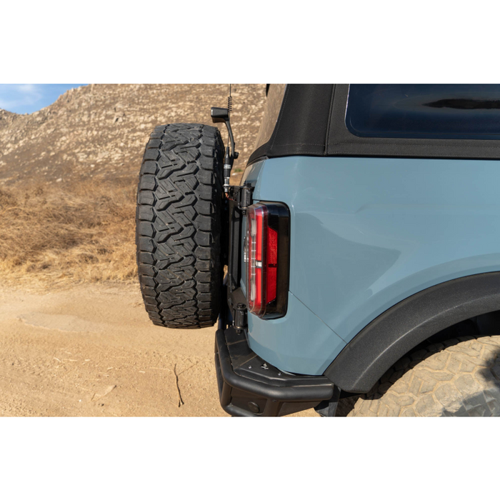 DV8 Offroad 2021-2026 Ford Bronco Tire Carrier Model TCBR-02