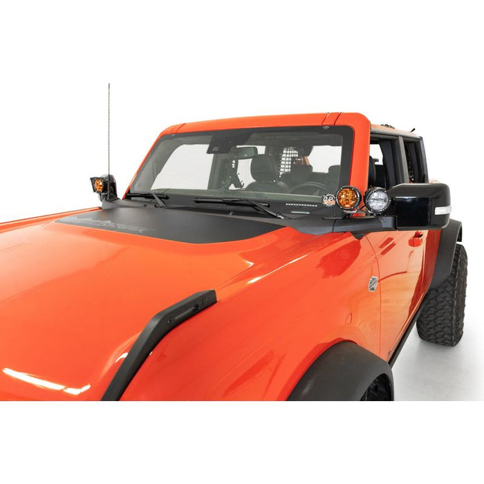 Addictive Desert Designs 21-23 Ford Bronco & Bronco Raptor Dual Ditch Light Mounts Model AC2301801NA
