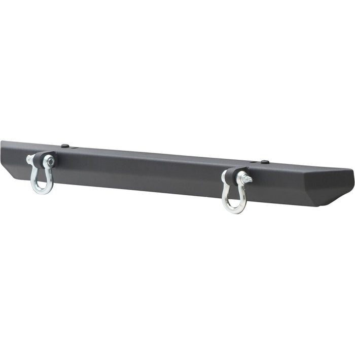 Smittybilt SRC Classic Front Bumper w/ D-Ring Mounts - Textured Black (76-06 CJ/Wrangler) Model 76740D