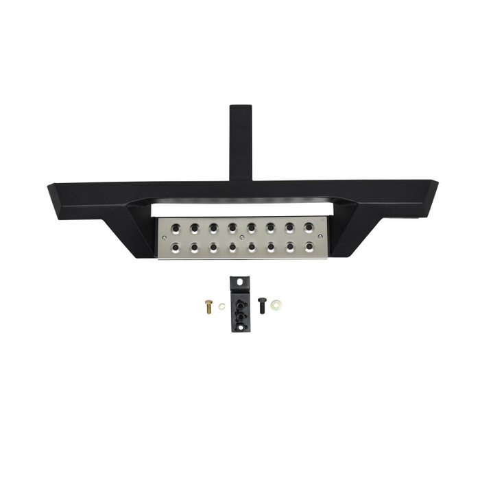 Westin HDX Stainless Drop Hitch Bed Step 34'' Step For 2'' Receiver Textured Black Hexagon Shape Model 56-100152