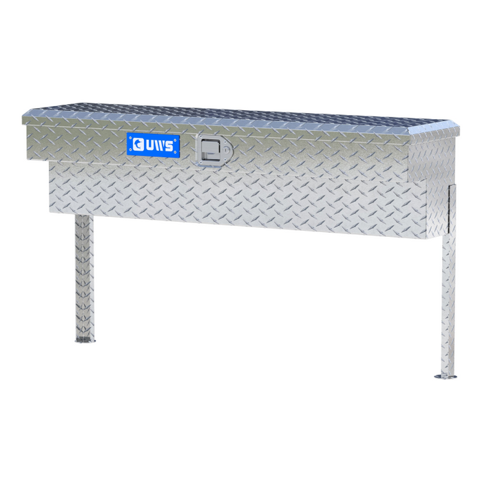 UWS Bright Aluminum 48" Truck Side Tool Box Model TBSM-48