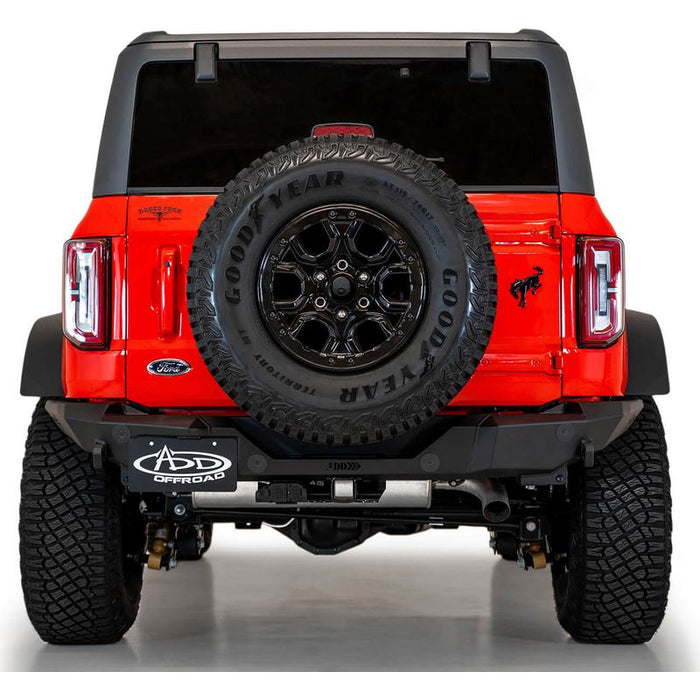 Addictive Desert Designs 21 - 23 Ford Bronco Rock Fighter Rear Bumper Model R23012NA01NA