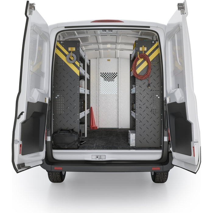Ranger Design Mobile Service & Plumbing Van Shelving Package for Ford Transit Mid Roof 148" Wheelbase Model FTM-16