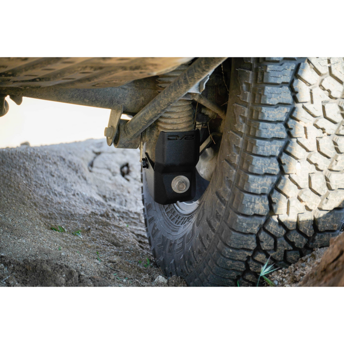 DV8 Offroad 2010-2024 Toyota 4Runner Rear Shock Skid Plates Model SPTF3-01
