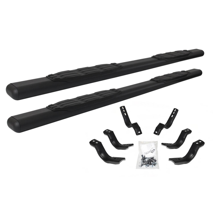 Go Rhino 5" 1000 Series Step Nerf Bars with Mounting Brackets Kit Model 105412680T