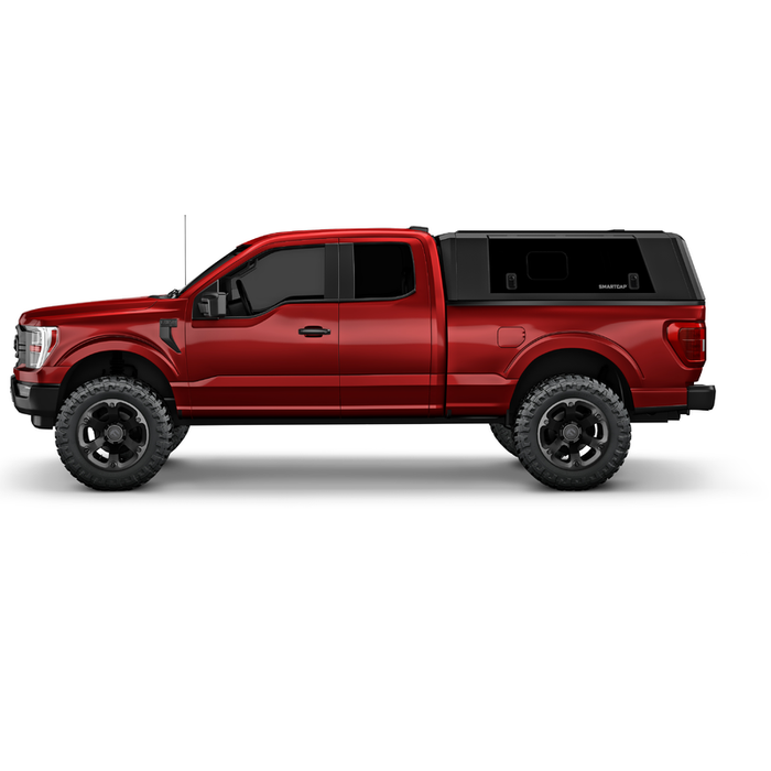 SmartCap Matte Black Truck Bed Cap EVO Sport Series w/ Vertical Locks Model EV0319-MB