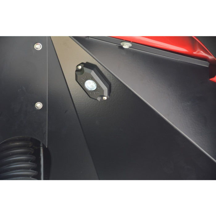 DV8 Offroad 2007-2018 Jeep Wrangler JK JKU Front Inner Fenders Black or Raw Model INFEND-01FB