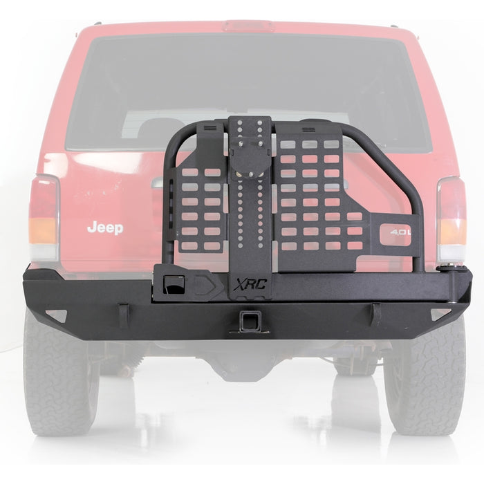 Smittybilt XRC Rear Bumper W/Hitch & Tire Carrier - Black Textured 76851 Model 76851