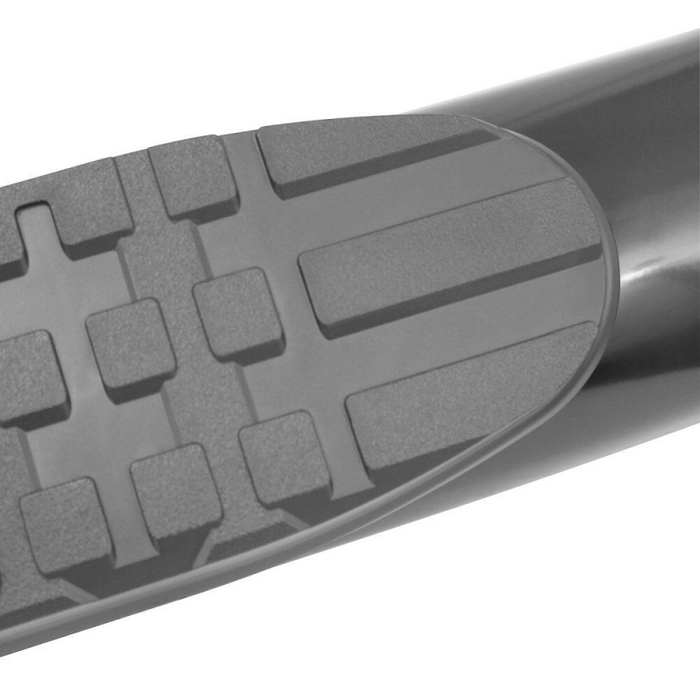 Westin PRO TRAXX 4 Oval Step Nerf Bars Black Wrinkle Steel Model 21-23295