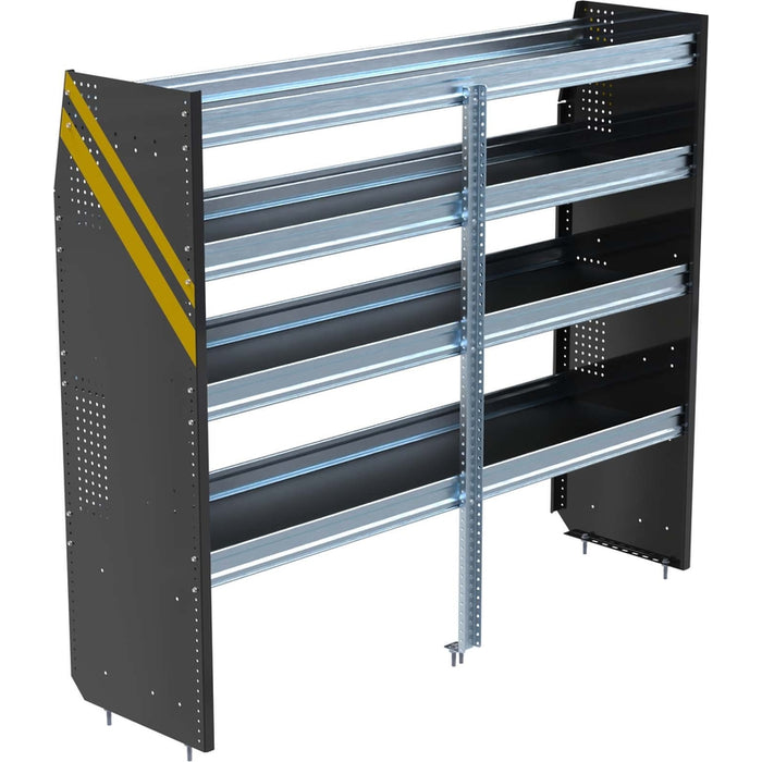 Ranger Design N5 4 Tray Steel Deep Van Shelving for High Roof Vans 20"x72"x62" Model N5-DS72-4