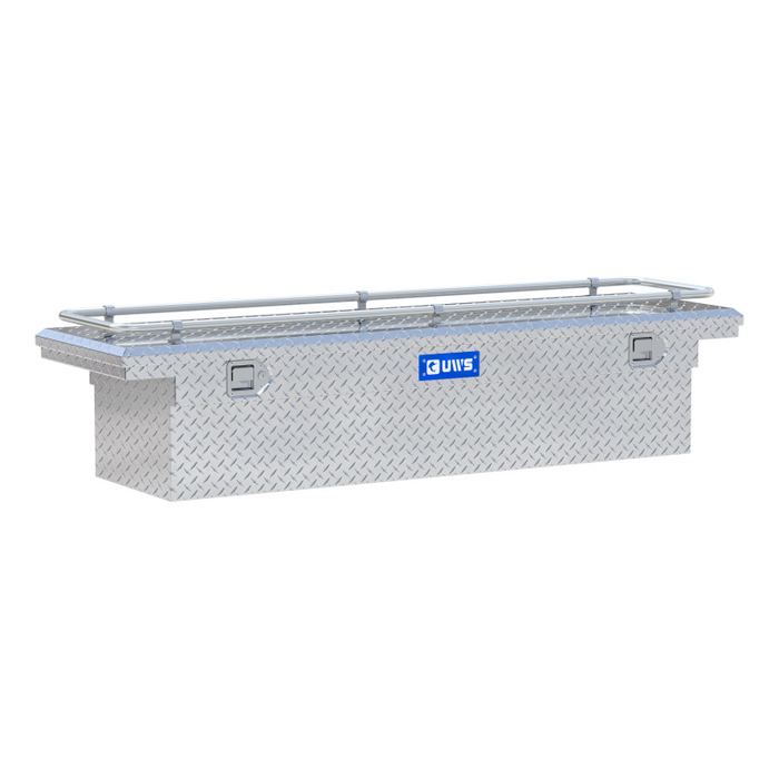 UWS 69" Crossover Truck Tool Box with Low Profile & Rail Model TBS-69-LP-R
