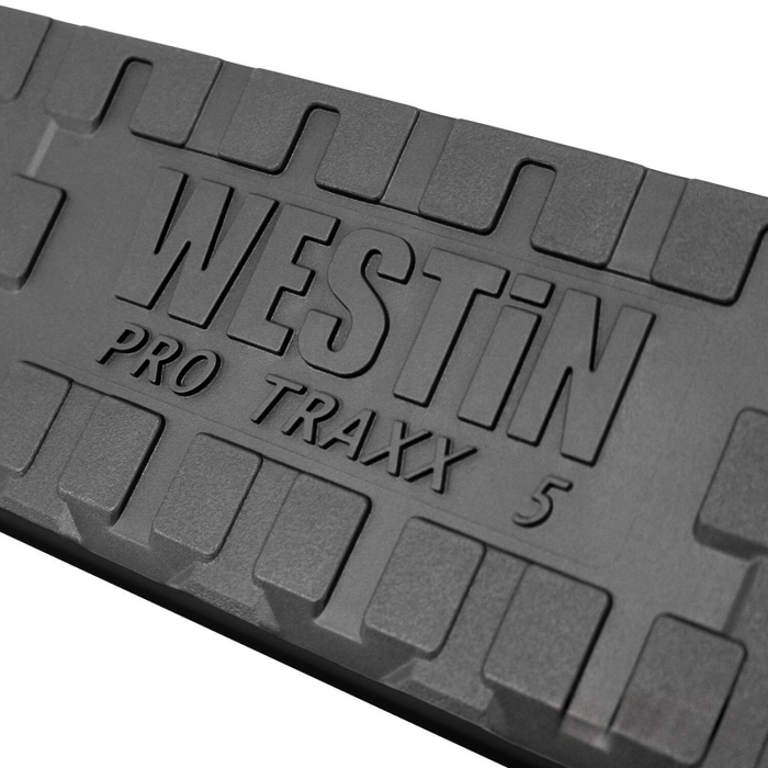 Westin PRO TRAXX 5 Oval Wheel to Wheel Step Nerf Bars Black Model 21-534725