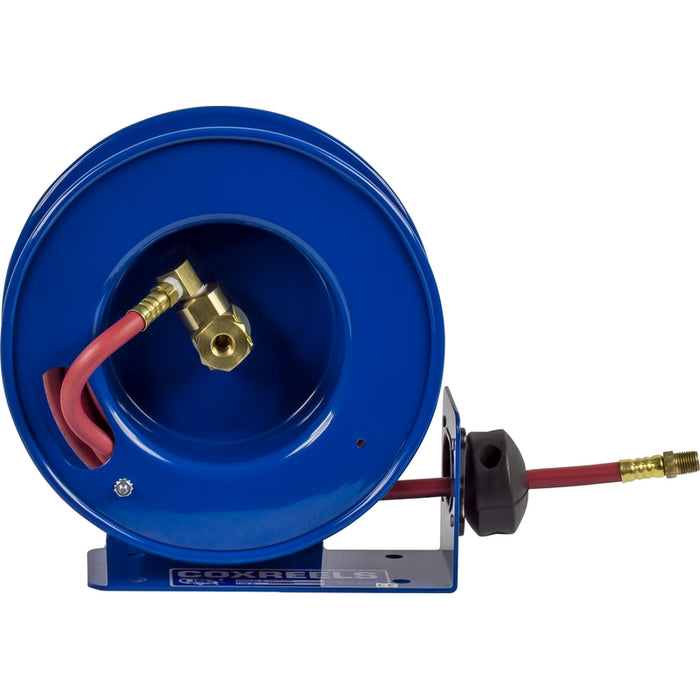 Coxreels LG Series Compact Spring Driven Hose Reel 3/8 in. x 10 ft. - Hose Included 300 PSI Model LG-LP-310