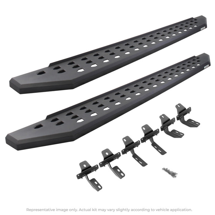 Go Rhino RB20 Running Boards with Mounting Brackets Kit Model 69410687PC