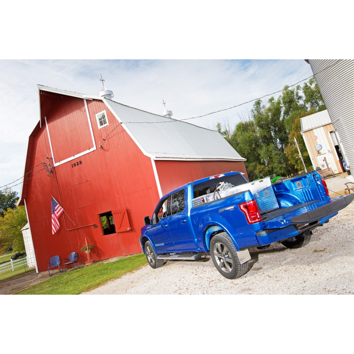 Dee Zee Brite-Tread Aluminum Step Nerf Bars 6 in. Oval Cab Length Model DZ16421