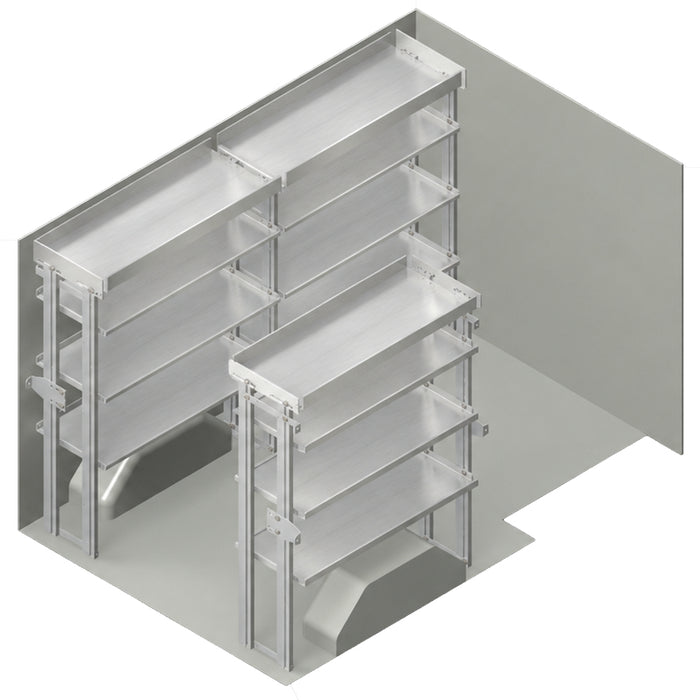 Hackney Modular Van Shelving Kit for 130", 135", 136", and 144" WB Vans Model 392844