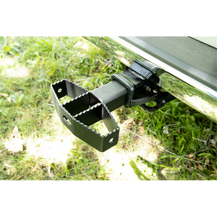 Dee Zee Aluminum Serrated Hitch Step Black Model DZ15302S