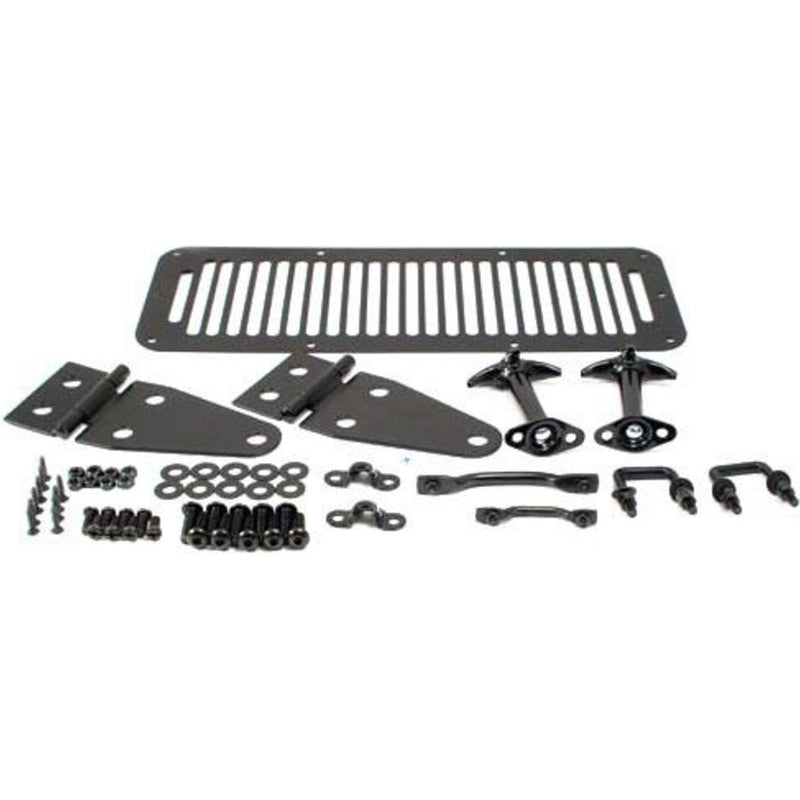 Complete Hood Kit 98-06 Wrangler TJ/LJ Smittybilt main image 0