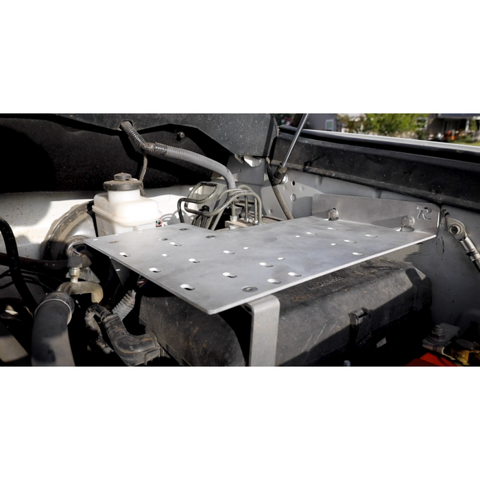 Rago Fabrication 2014-2021 3rd Gen Tundra Air Compressor Mount Model R1619TTUNARB