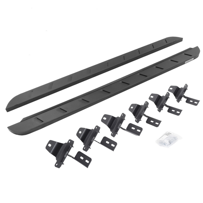 Go Rhino RB10 Slim Line Running Boards with Mounting Brackets Kit Model 63450673SPC