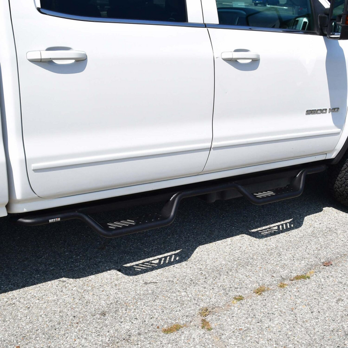 Westin Outlaw Drop Side Steps Textured Black Model 20-11955