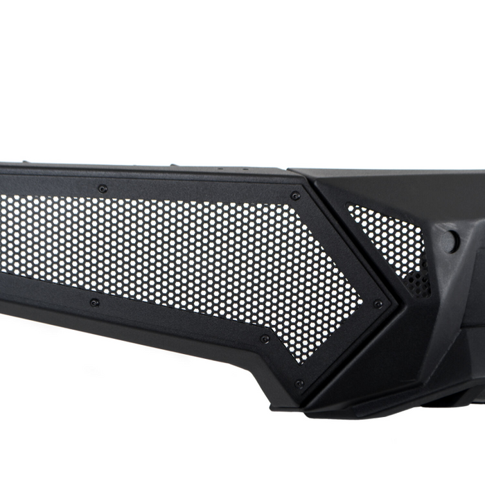 Go Rhino Element Front Bumper with Power Actuated Hide-Away Light Bar Mount Model 341301T