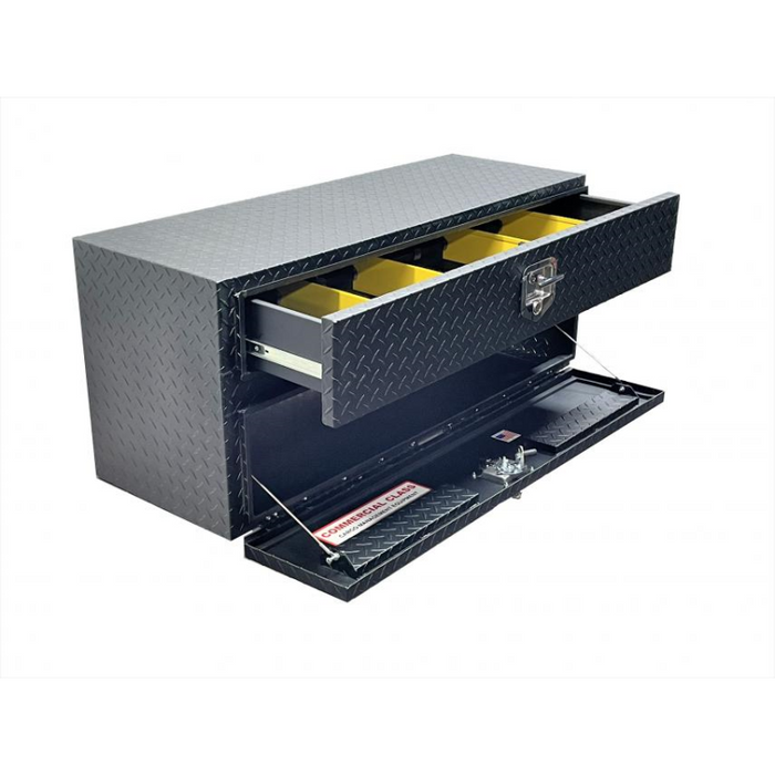 Brute 36"X20" Underbody W/ Top Drawer - Black Texture Coat Model UB36-20TD-BT