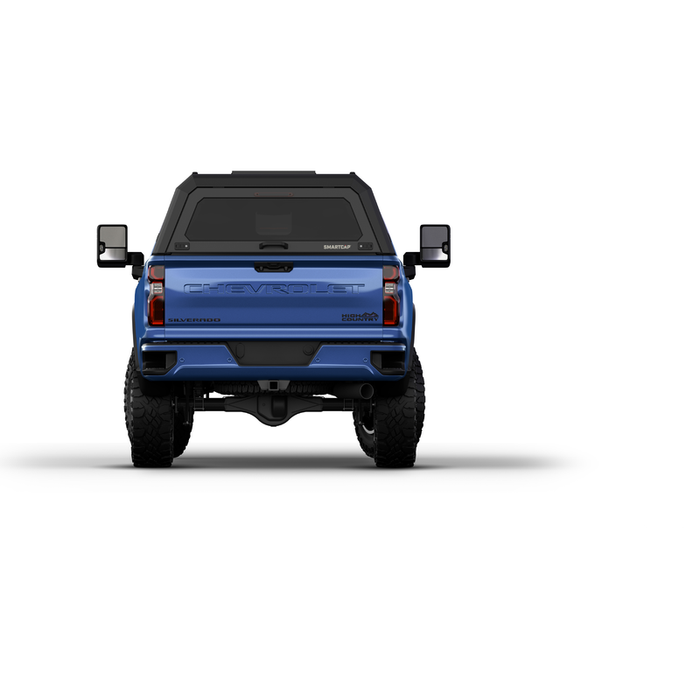 SmartCap Matte Black Truck Bed Cap EVOa Adventure Series w/ Horizontal Locks Model EA0110-MB