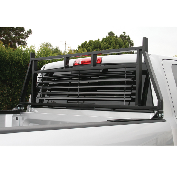 ARIES Classic Black Steel Headache Rack, Fits Select Chevrolet, Ford, Dodge, GMC, Ram Model 111000
