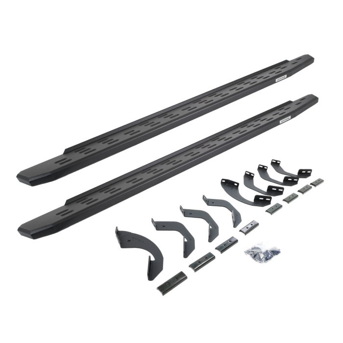 Go Rhino RB30 Running Boards with Mounting Bracket Kit Double Cab Model 69643580PC