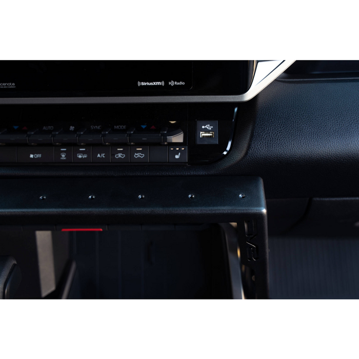 DV8 Offroad 2022-2026 Toyota Tundra Sequoia Center Console Molle Panels, Device Mount Model CCT2-01