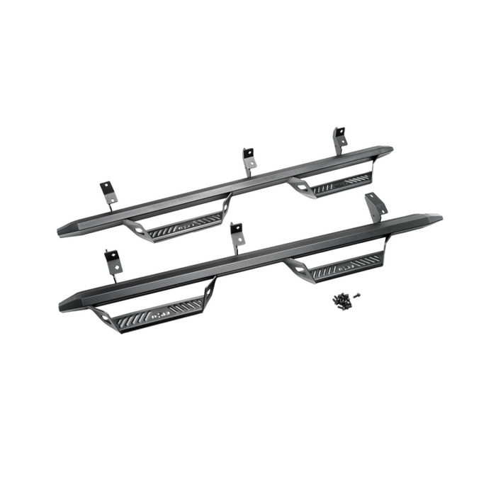 N-Fab Predator Pro Side Steps Textured Black Aluminum Model PRF2172B-TX