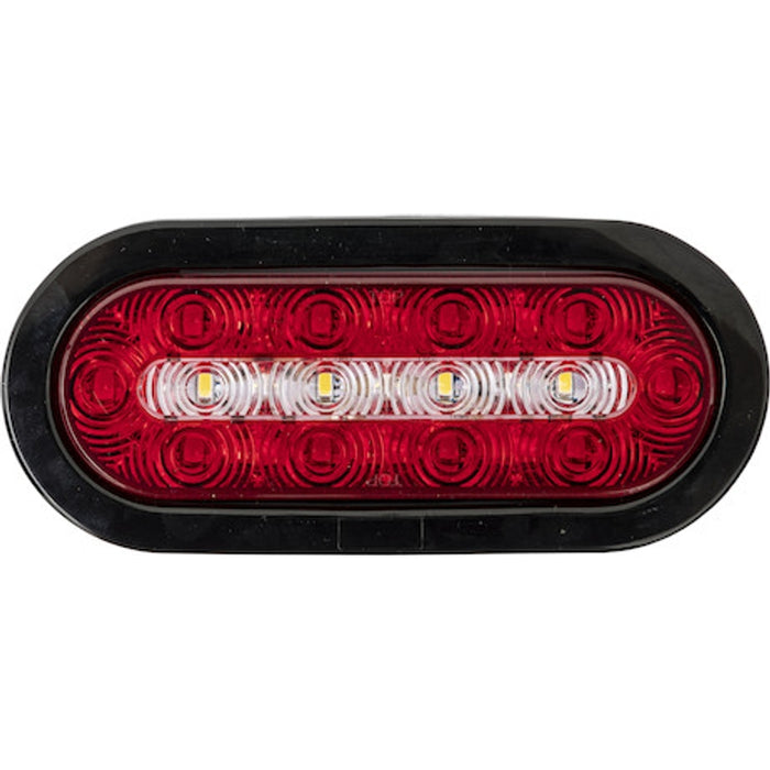 Buyers Products 6 Inch Oval LED Combination Stop/Turn/Tail and Backup Light Model 5626131