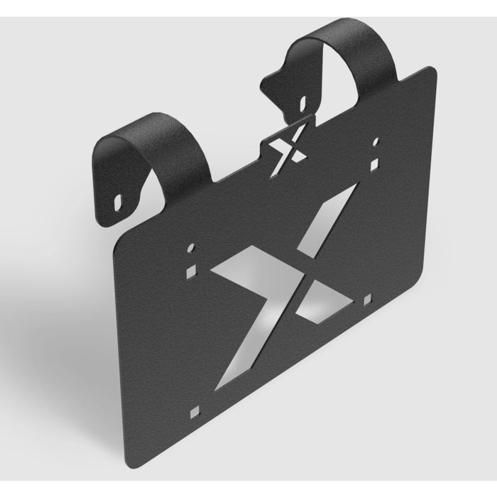 Ex-Guard Black License Plate Bracket Kit Model XG-LP10B