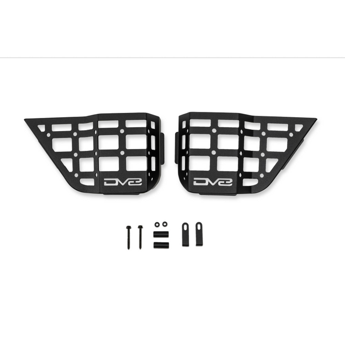 DV8 Offroad 2011-2018 Jeep Wrangler 4-Door Rear Door Pocket Molle Panels Model MPJK-06