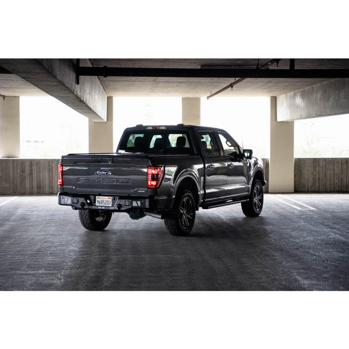 DV8 Offroad 2021-2025 Ford F-150 Mto Series Rear Bumper Model RBFF1-04