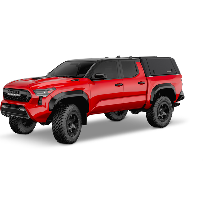 SmartCap Matte Black Truck Bed Cap EVOd Defender Series w/ Vertical Locks Model ED1312-MB