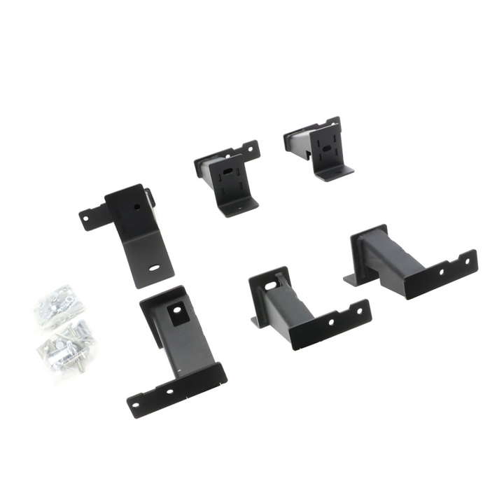 Go Rhino Dominator Xtreme DT Step Nerf Bars with Frame Mounting Bracket Kit For Double Cab only Model FSDT4429T